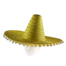 义乌市聚聪服饰有限公司-墨西哥帽定做生产厂家 彩色大草帽订做工厂 狂欢节帽子